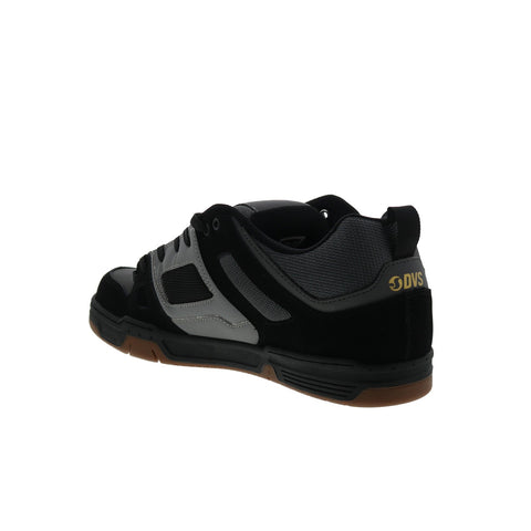 DVS Gambol DVF0000329009 Mens Black Nubuck Skate Inspired Sneakers Shoes