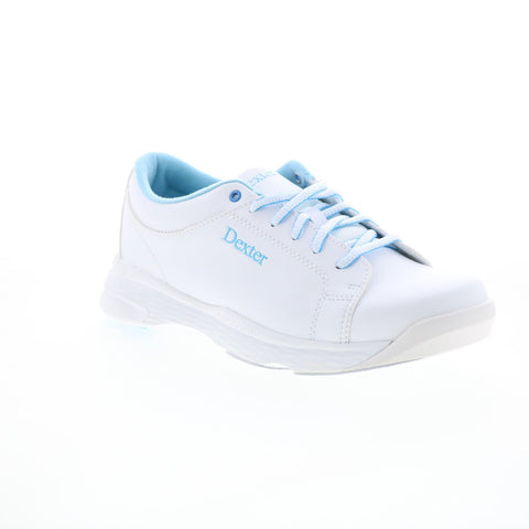 Dexter Raquel V DW0000809 Womens White Wide Synthetic Athletic Bowling Shoes