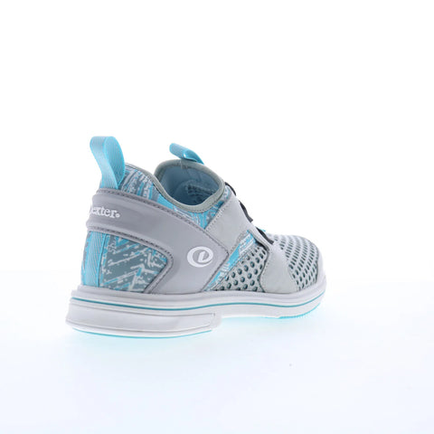 Dexter Pro BOA DW0000987 Womens Gray Mesh Slip On Athletic Bowling Shoes