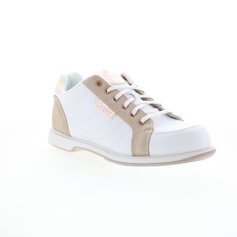 Dexter Groove IV DW0001294 Womens White Wide Synthetic Athletic Bowling Shoes