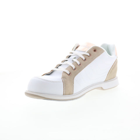 Dexter Groove IV DW0001294 Womens White Wide Synthetic Athletic Bowling Shoes