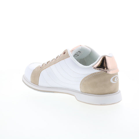 Dexter Groove IV DW0001294 Womens White Wide Synthetic Athletic Bowling Shoes