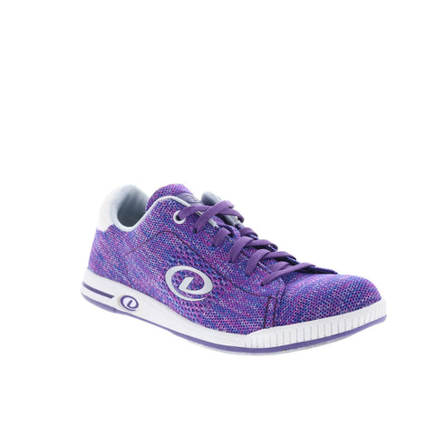 Dexter Harper Knit DW0002209 Womens Purple Canvas Athletic Bowling Shoes