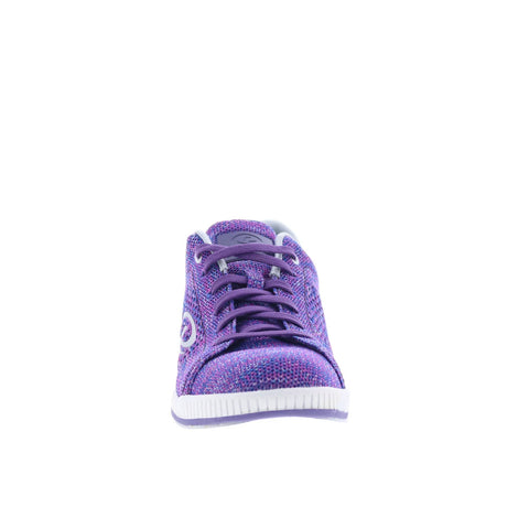 Dexter Harper Knit DW0002209 Womens Purple Canvas Athletic Bowling Shoes