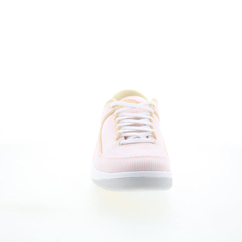 Jordan Air Jordan 2 Retro Low DX6930-600 Mens Pink Lifestyle Sneakers Shoes