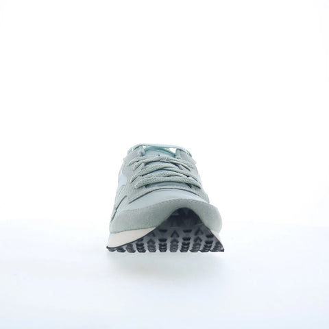 Saucony DXN Trainer S60757-23 Womens Green Suede Lifestyle Sneakers Shoes