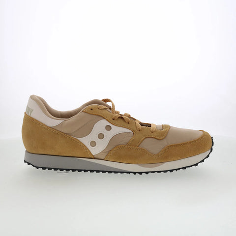 Saucony DXN Trainer S70757-26 Mens Brown Suede Lifestyle Sneakers Shoes