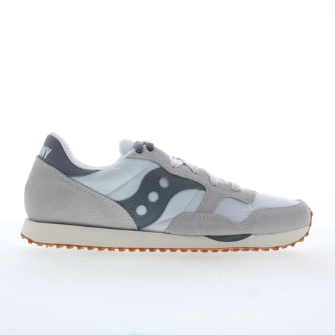 Saucony DXN Trainer S70757-30 Mens Gray Suede Lifestyle Sneakers Shoes