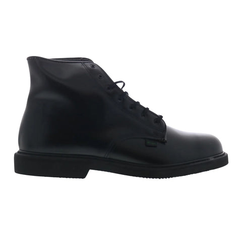 Bates Lites Leather 7 Eye E00058 Mens Black Wide Leather Chukkas Boots