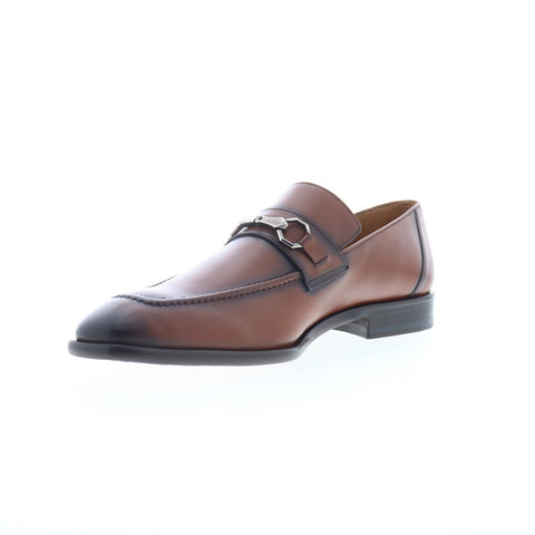 Mezlan Ornament Loafer E20482 Mens Brown Loafers & Slip Ons Casual Shoes