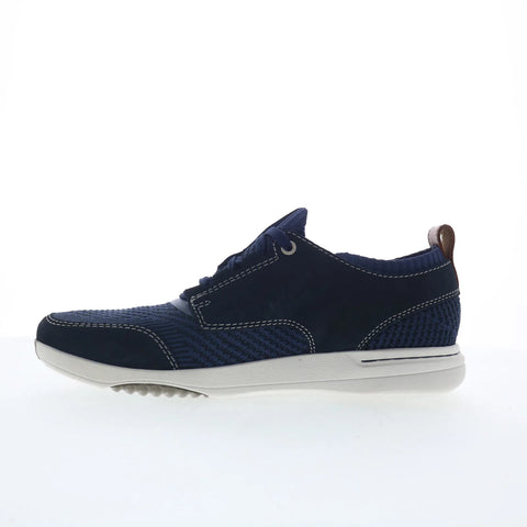 Clarks Easeway Sport 26181630 Mens Blue Suede Lifestyle Sneakers Shoes