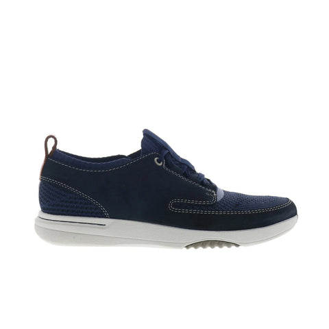Clarks Easeway Sport 26181630 Mens Blue Suede Lifestyle Sneakers Shoes