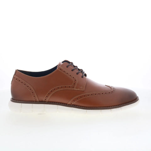 Johnston & Murphy Eaton 59-10660 Mens Brown Oxfords & Lace Ups Casual Shoes