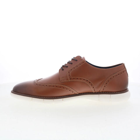 Johnston & Murphy Eaton 59-10660 Mens Brown Oxfords & Lace Ups Casual Shoes