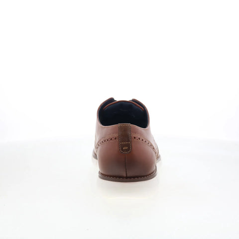 Johnston & Murphy Eaton 59-10660 Mens Brown Oxfords & Lace Ups Casual Shoes