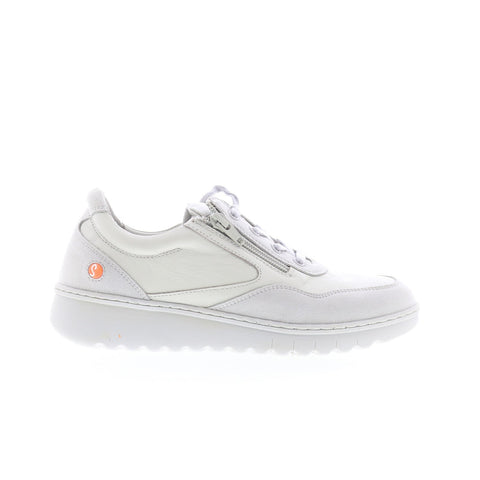 Softinos Echo ECHO700SOF-002 Womens Gray Leather Lifestyle Sneakers Shoes