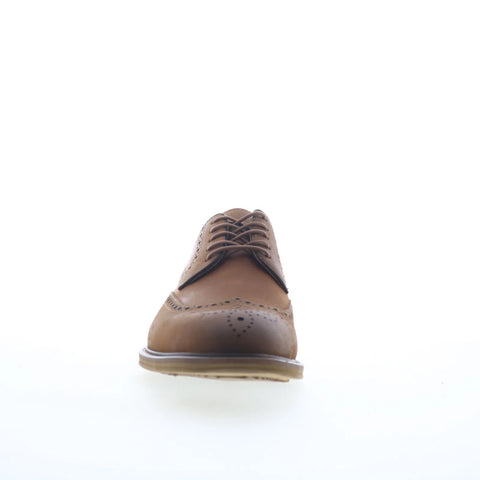 Steve Madden Eckley Mens Brown Oxfords & Lace Ups Wingtip & Brogue Shoes
