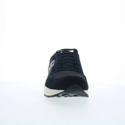 Saucony Eclipse S70872-8 Mens Black Suede Lace Up Lifestyle Sneakers Shoes