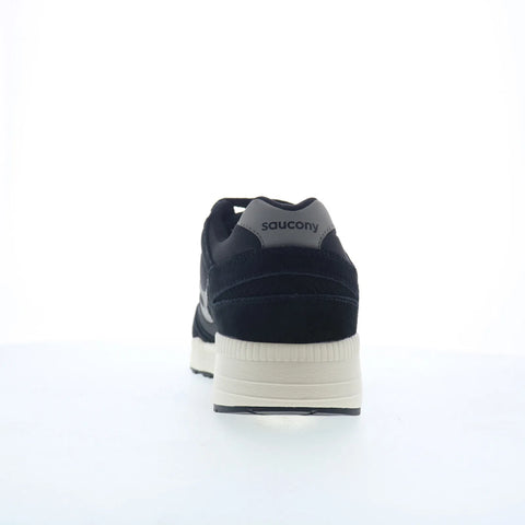 Saucony Eclipse S70872-8 Mens Black Suede Lace Up Lifestyle Sneakers Shoes