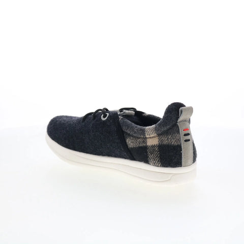 Minnetonka Eco Anew 61055 Womens Black Canvas Lifestyle Sneakers Shoes