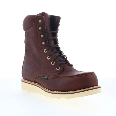 Chippewa Edge Walker WP Composite Toe Mens Brown Wide Work & Safety Boots