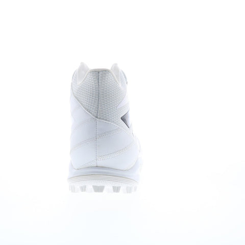 Adidas AS Freak Carbon Mid Turf Mens White Athletic Football Cleats Shoes