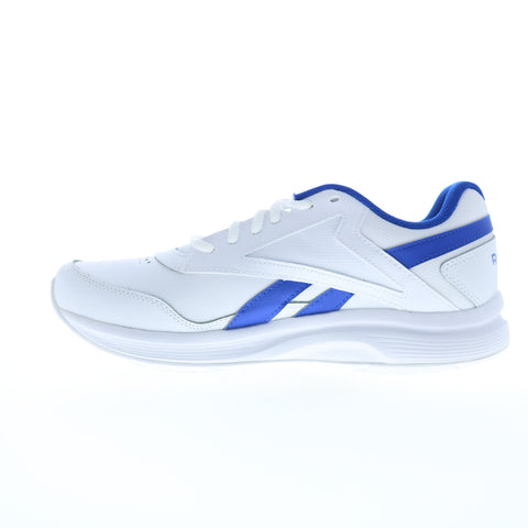 Reebok Walk Ultra 7 DMX Max Mens White Leather Lifestyle Sneakers Shoes