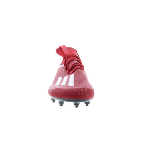 Adidas Adizero EH1313 Mens Red Synthetic Athletic Football Cleats Shoes