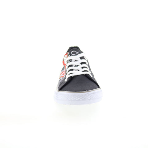 Ed Hardy Brooks EH9054L Mens Black Canvas Lace Up Lifestyle Sneakers Shoes