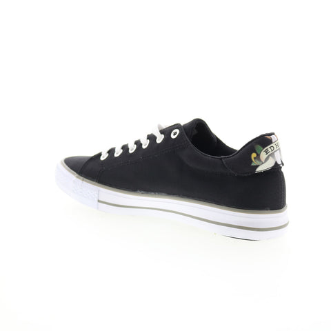 Ed Hardy Brooks EH9054L Mens Black Canvas Lace Up Lifestyle Sneakers Shoes
