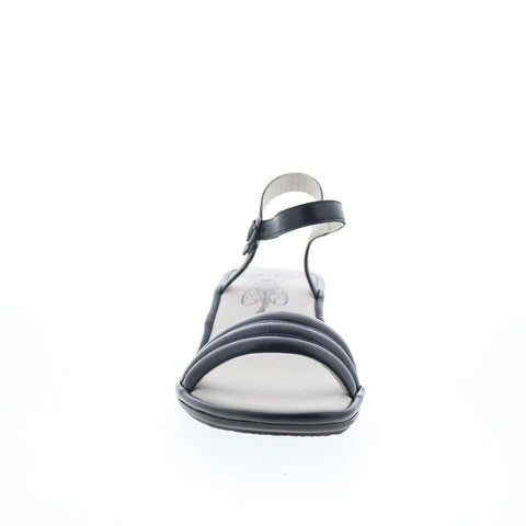 Fly London Eiva EIVA567FLY-000 Womens Black Heeled Sandals Shoes