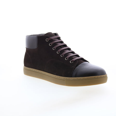 English Laundry Landseer EK838S91 Mens Brown Leather Lifestyle Sneakers Shoes