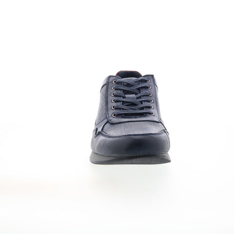 English Laundry Bradley EL2228L Mens Blue Leather Lifestyle Sneakers Shoes