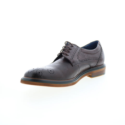 English Laundry Maddox Mens Brown Oxfords & Lace Ups Wingtip & Brogue Shoes