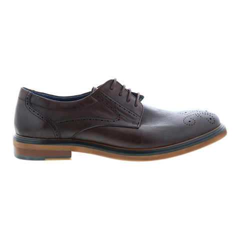 English Laundry Maddox Mens Brown Oxfords & Lace Ups Wingtip & Brogue Shoes