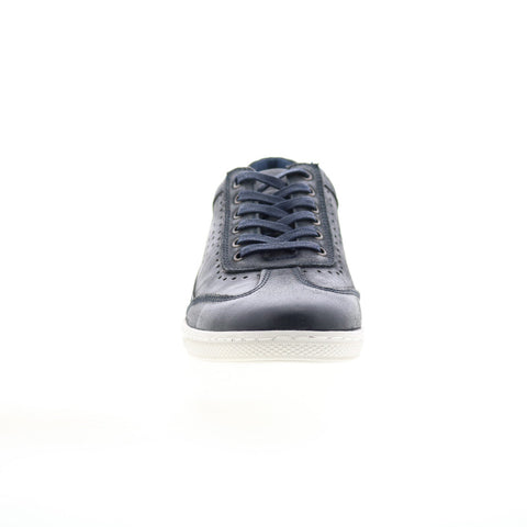 English Laundry Burton EL2389L Mens Blue Leather Lifestyle Sneakers Shoes