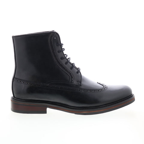 English Laundry Ardley EL2472B Mens Black Leather Casual Dress Boots