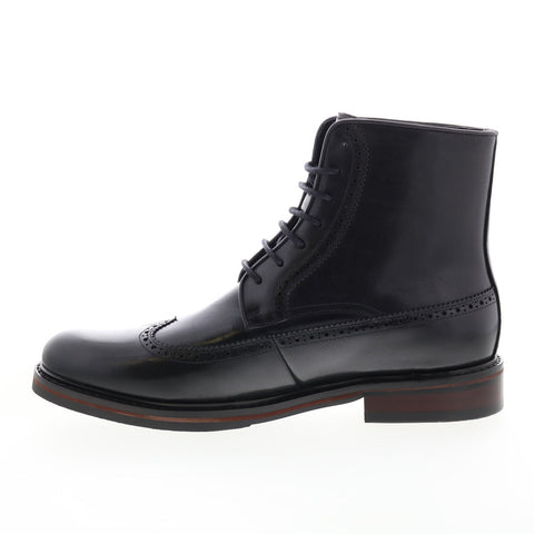 English Laundry Ardley EL2472B Mens Black Leather Casual Dress Boots