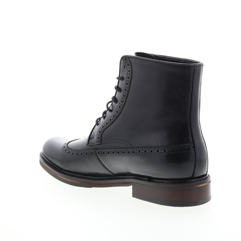English Laundry Ardley EL2472B Mens Black Leather Casual Dress Boots