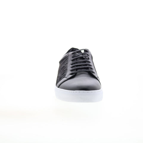 English Laundry Gordon EL2499L Mens Black Leather Lifestyle Sneakers Shoes