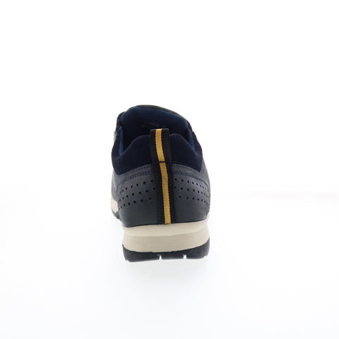 English Laundry Tyler EL2524L Mens Blue Leather Lifestyle Sneakers Shoes