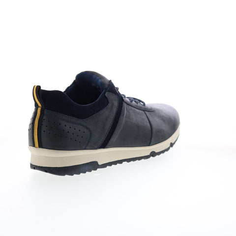 English Laundry Tyler EL2524L Mens Blue Leather Lifestyle Sneakers Shoes