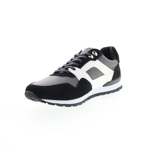 English Laundry Delvin EL2529L Mens Black Suede Lifestyle Sneakers Shoes