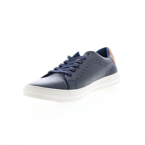 English Laundry Elbridge EL2546L Mens Blue Lace Up Lifestyle Sneakers Shoes