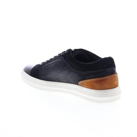 English Laundry Weaver EL2557L Mens Black Leather Lifestyle Sneakers Shoes