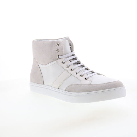 English Laundry Hillwood EL2577H Mens White Suede Lifestyle Sneakers Shoes