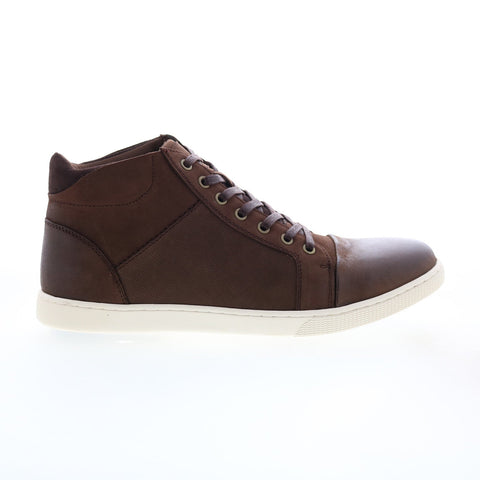 English Laundry Jameson EL2585H Mens Brown Leather Lifestyle Sneakers Shoes
