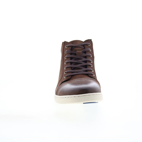 English Laundry Jameson EL2585H Mens Brown Leather Lifestyle Sneakers Shoes