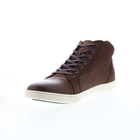 English Laundry Jameson EL2585H Mens Brown Leather Lifestyle Sneakers Shoes