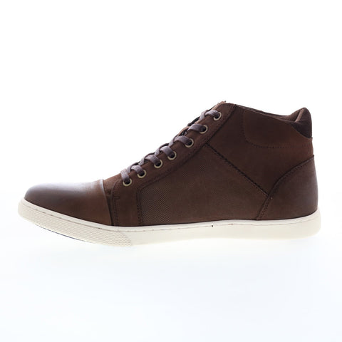 English Laundry Jameson EL2585H Mens Brown Leather Lifestyle Sneakers Shoes